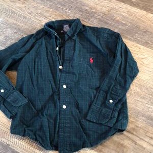 Boys Ralph Lauren plaid shirt. Size 5